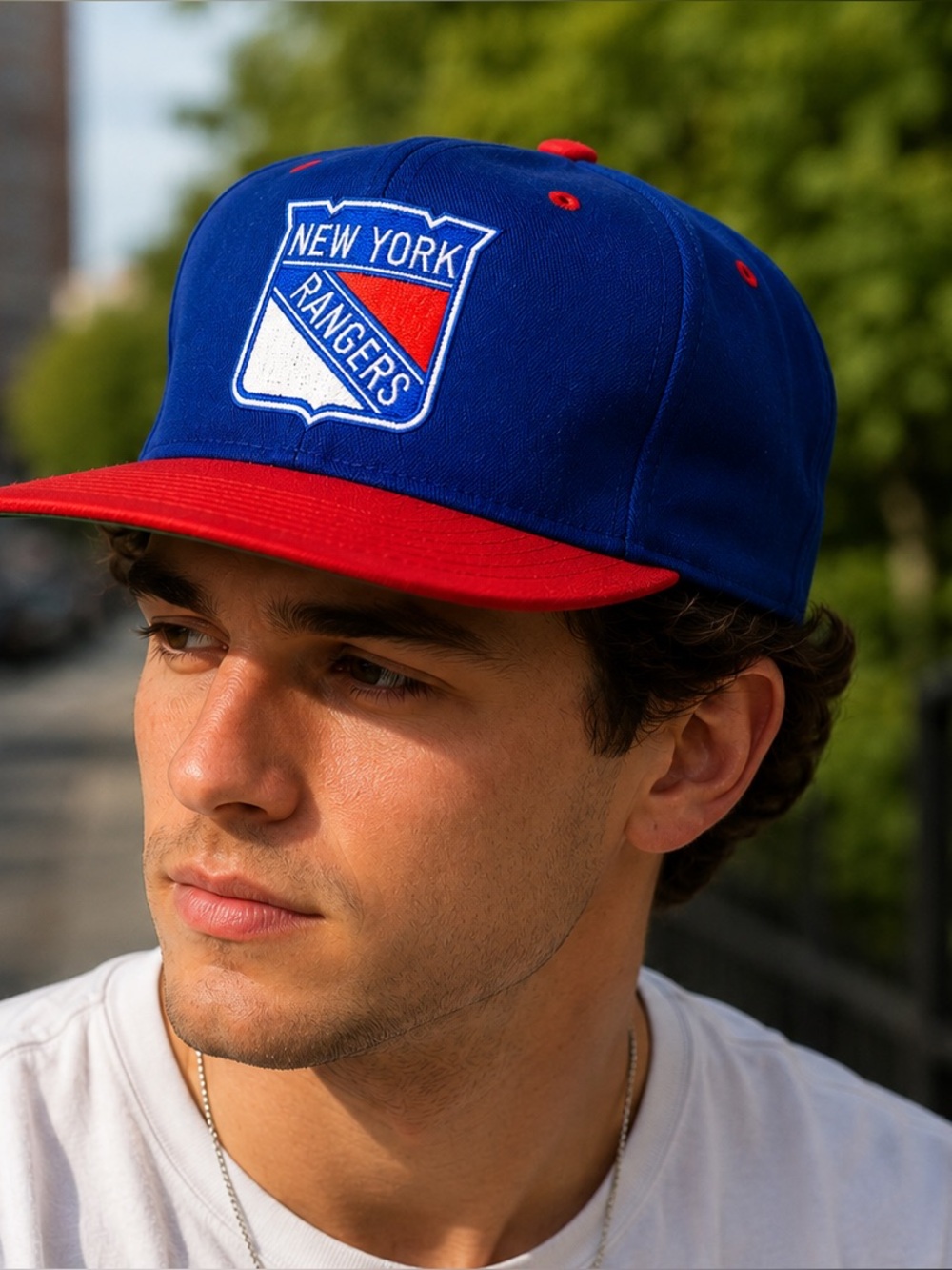Vintage New York Rangers NHL Snapback Hat